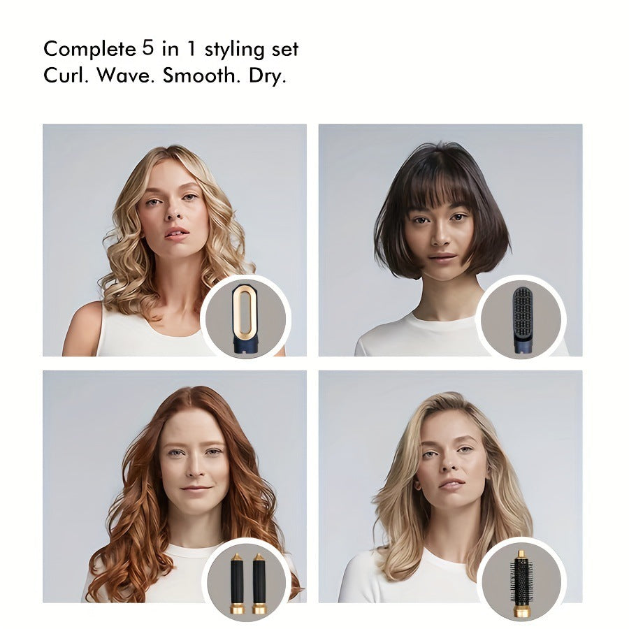 New Hair Dryer Multi Hair Styler 5 In1 Curling Iron Hair 0be16367-a41c-436d-b8ec-e604ebe5d4b8