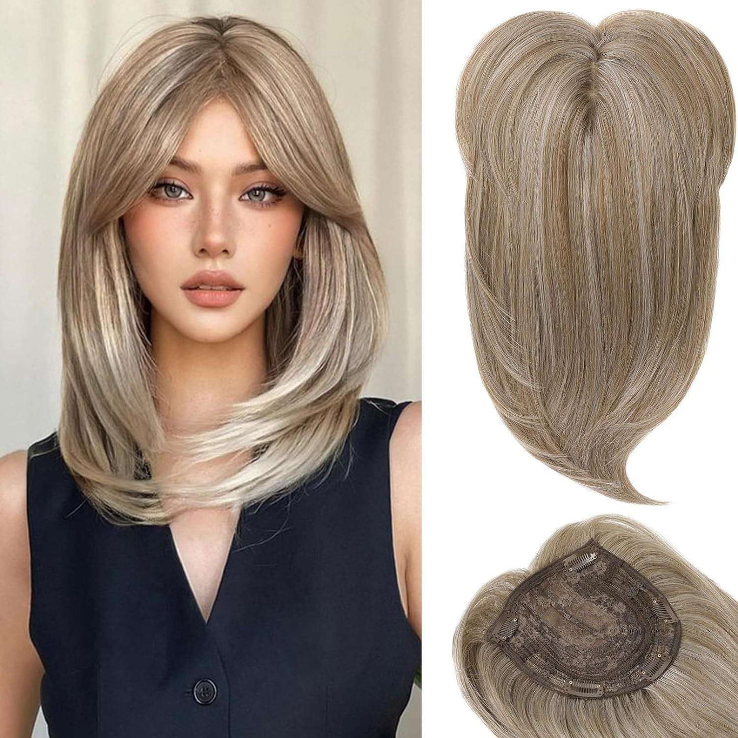 Top Hair Supplementing Piece Women