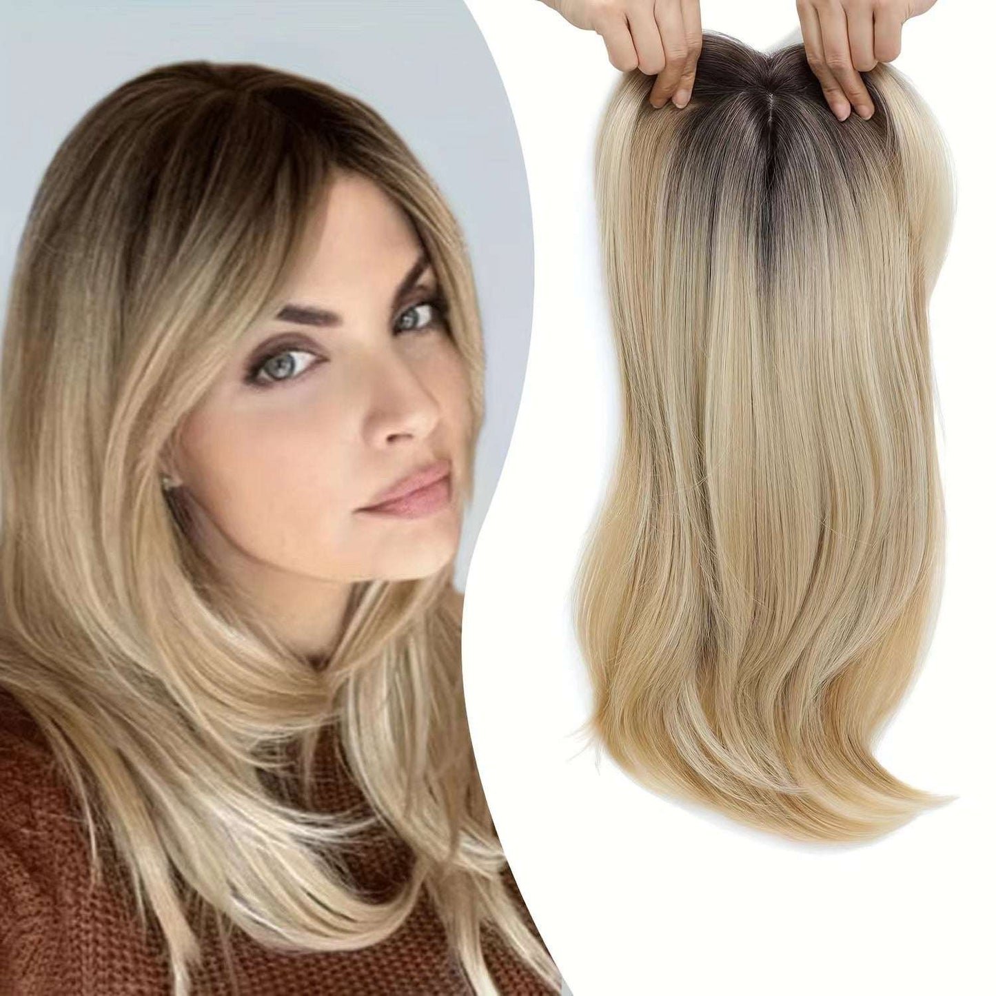 Top Hair Supplementing Piece Women