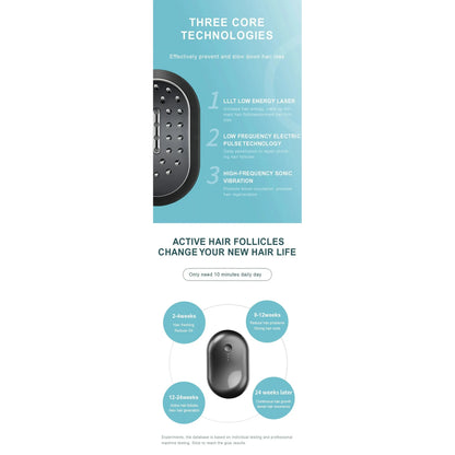 Hair Care Red Light Vibration Scalp Care Device