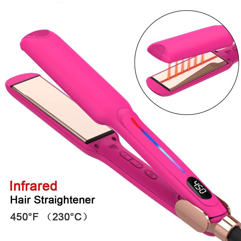 High Temperature Infrared Salon Professional Straightening Hair Curler