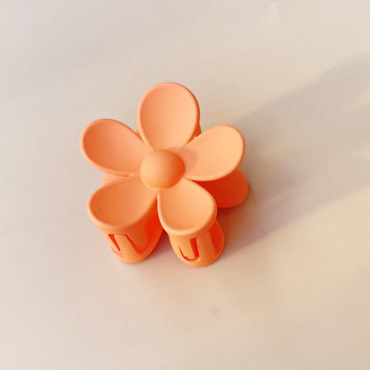 Colorful Flower Hair Clip - Summer Candy Frosted Style