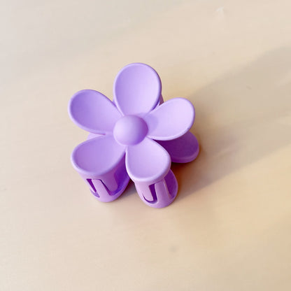 Colorful Flower Hair Clip - Summer Candy Frosted Style