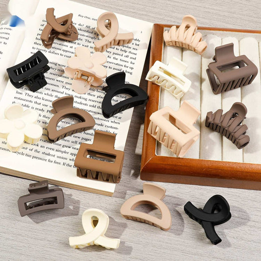 Frosted Hair Clip Cute Hair Updo Grip Women's High Hair Accessories