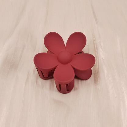 Colorful Flower Hair Clip - Summer Candy Frosted Style