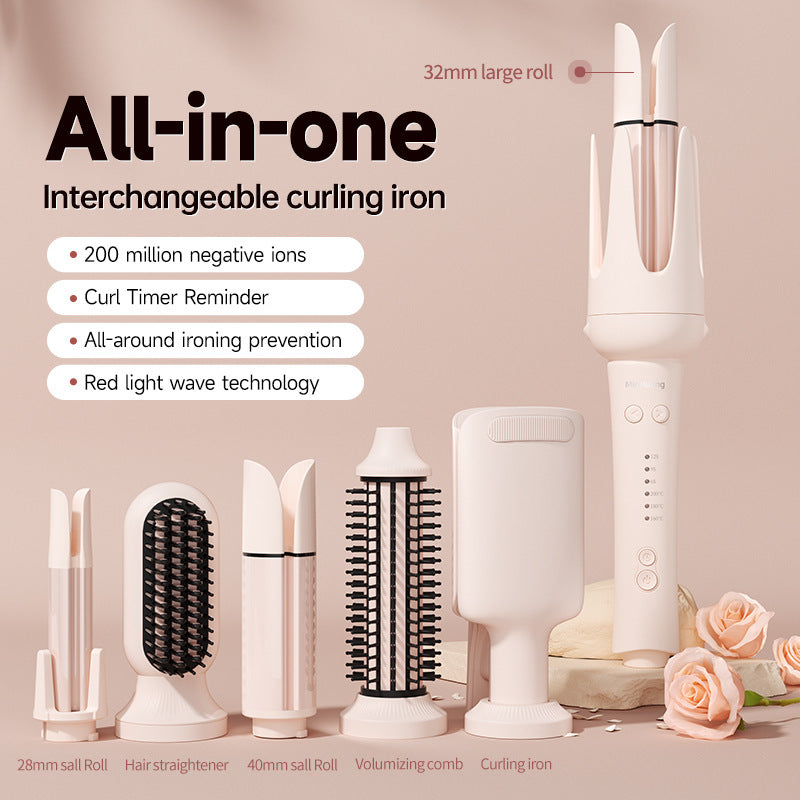 Negative Ion Fluffy Automatic Five-in-one Converter Hair Curler 5in1 4f359e27-9985-4130-8144-8d7f78c93cd8