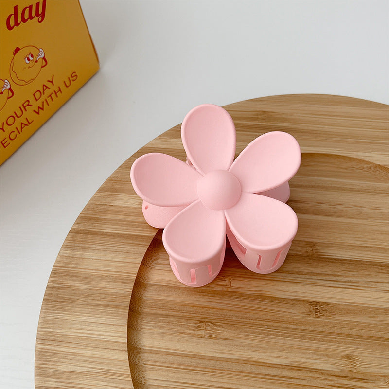 Colorful Flower Hair Clip - Summer Candy Frosted Style