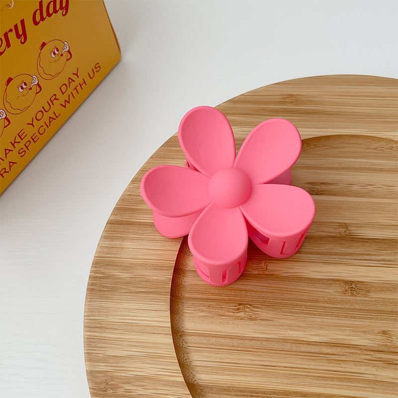 Colorful Flower Hair Clip - Summer Candy Frosted Style