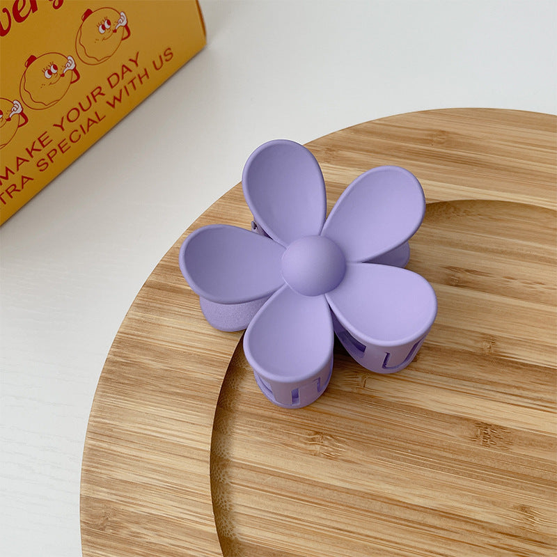 Colorful Flower Hair Clip - Summer Candy Frosted Style