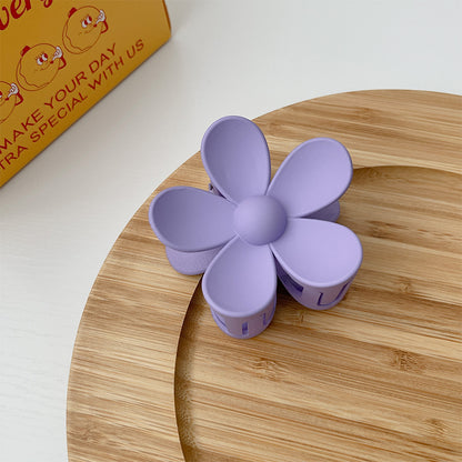 Colorful Flower Hair Clip - Summer Candy Frosted Style