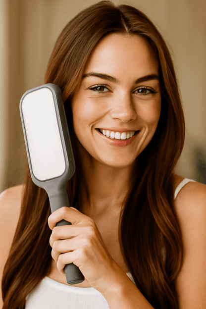 4 In 1 Self Cleaning Hair Brush Anti-Static Massage Comb Scalable Rotate Lifting