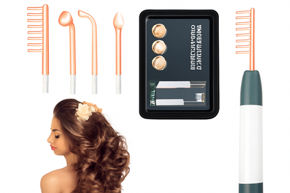Electro-Therapy Beauty Tool for Hair Growth and Skin Rejuvenation