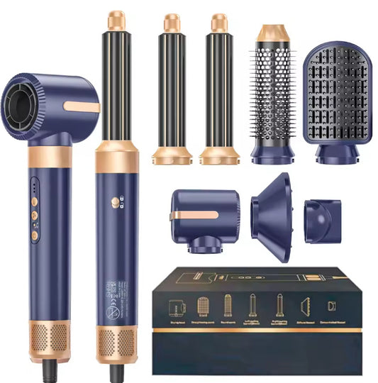 MOQ300 Multifunctional 7-in-1 High-speed Hair Dryer Straight Comb a35ef4ee-9157-4c5d-8556-daef67cbae5f