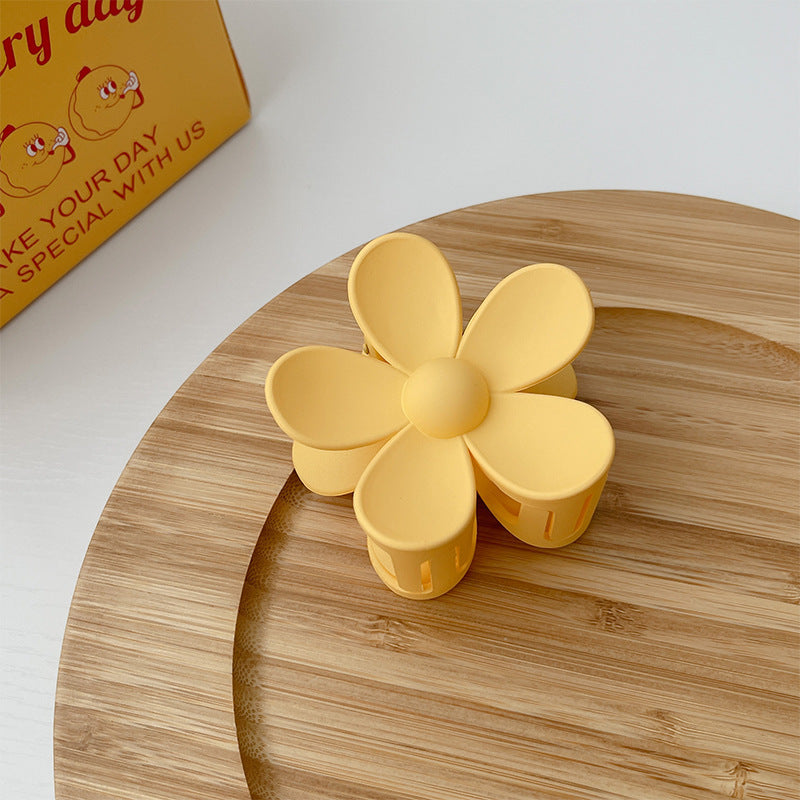 Colorful Flower Hair Clip - Summer Candy Frosted Style
