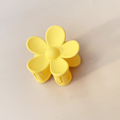 Colorful Flower Hair Clip - Summer Candy Frosted Style