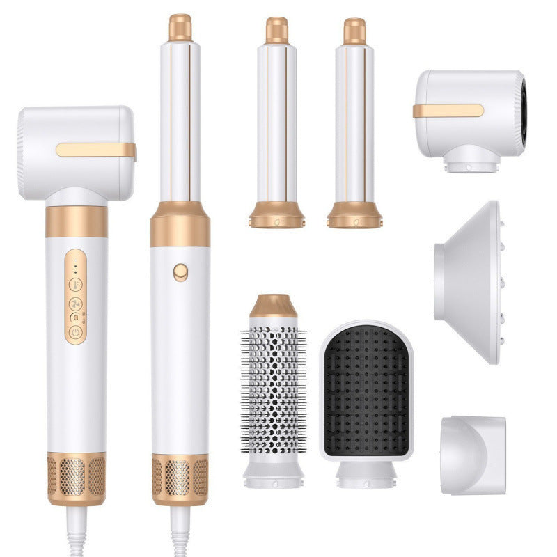 MOQ300 Multifunctional 7-in-1 High-speed Hair Dryer Straight Comb White ab7167ab-ebfb-4184-9390-fb8ea79d6603