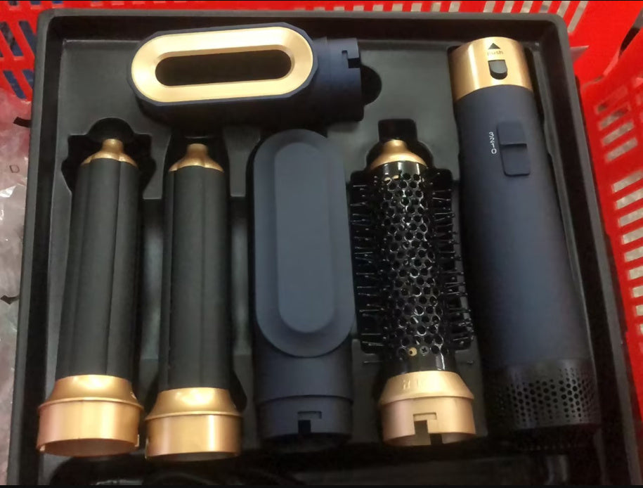 New Hair Dryer Multi Hair Styler 5 In1 Curling Iron Hair EU color box packaging acfc6dad-e3c9-4c44-967e-e10070295a86