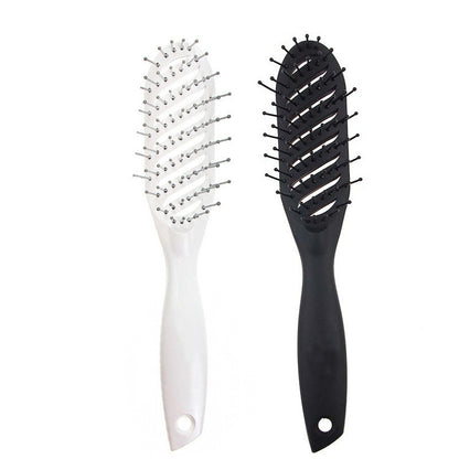 Dual-color anti-static vent comb for efficient styling and reduced frizz in hair care routines