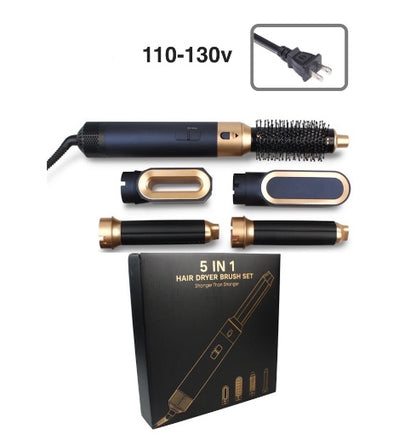 New Hair Dryer Multi Hair Styler 5 In1 Curling Iron Hair US color box packaging b2c6fa43-68f0-401b-bee0-87fba44bfbec