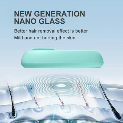 Magic crystal hair eraser for women and men with new generation nano glass for gentle hair removal