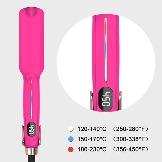 High Temperature Infrared Salon Professional Straightening Hair Curler