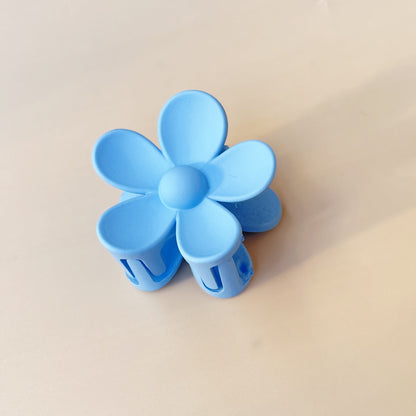 Colorful Flower Hair Clip - Summer Candy Frosted Style