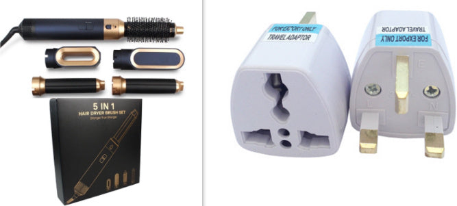 New Hair Dryer Multi Hair Styler 5 In1 Curling Iron Hair UK color box packaging f99c2976-a2bc-4f86-853a-a31653b4280b
