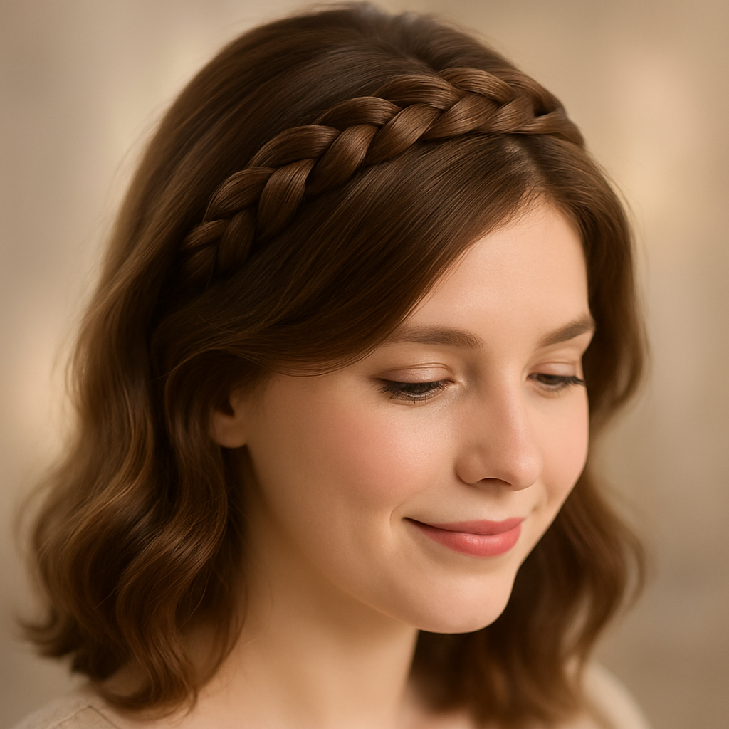 Premium Plaited Headband Women for Effortless Styling