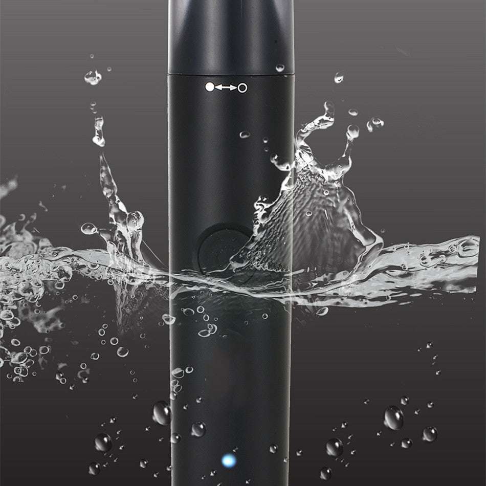 VGR 2-in-1 men's grooming tool with waterproof design for easy nose hair trimming