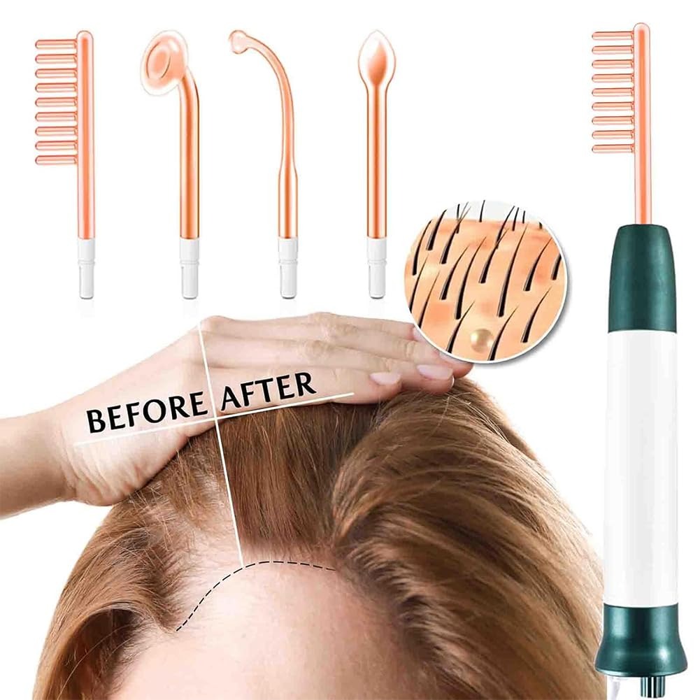 Electro-Therapy Beauty Tool for Hair Growth and Skin Rejuvenation