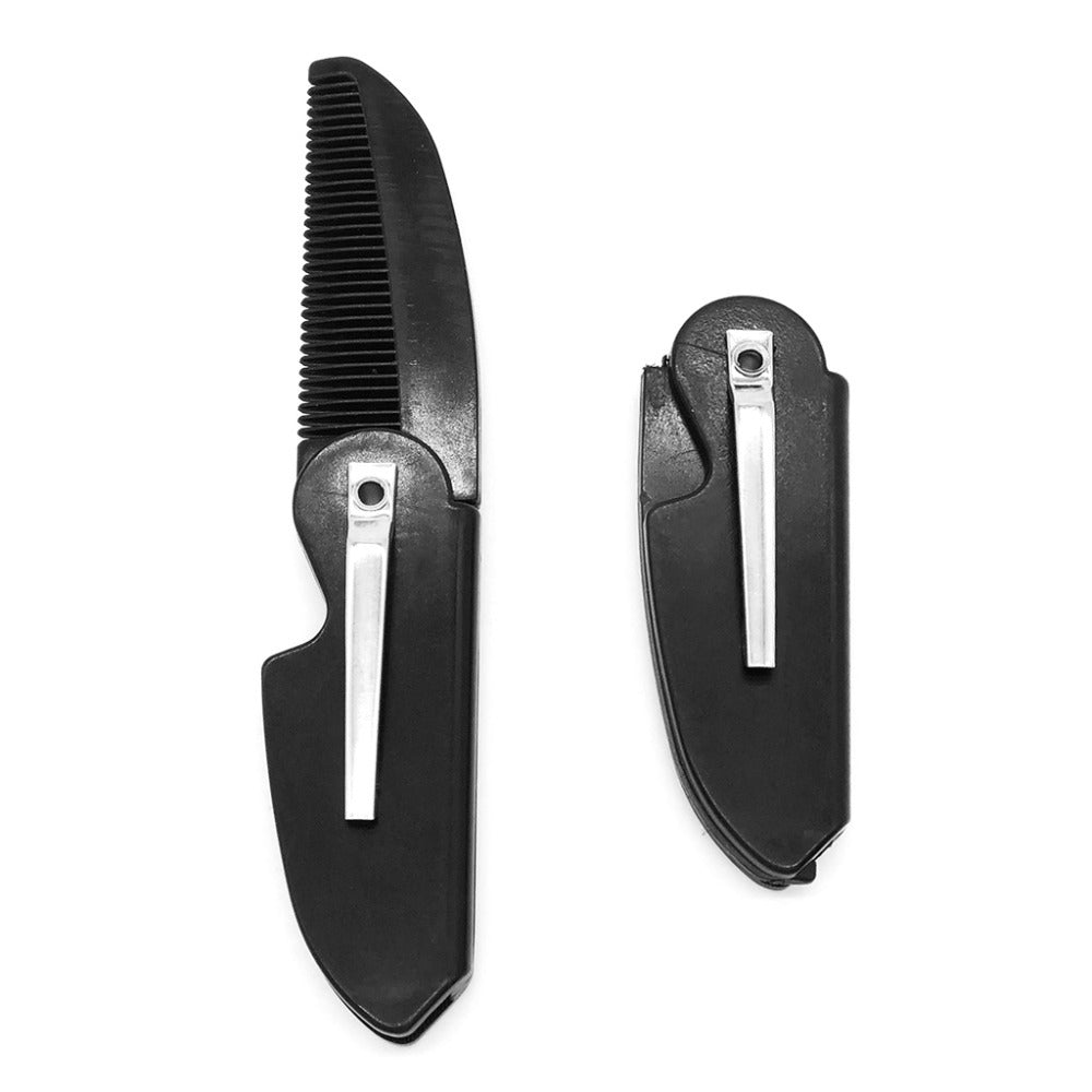 Luxury beard styling comb set with a sleek design for precise grooming and styling
