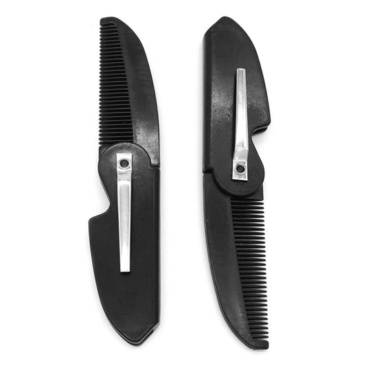 Luxury beard styling comb with a sleek design for precision grooming and styling