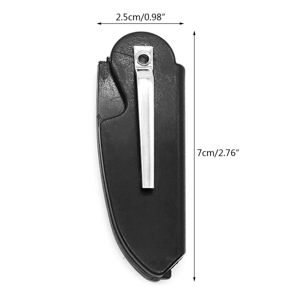 Luxury beard styling comb in black with compact design for grooming and styling beards