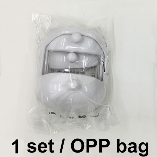 Men's facial hair styling kit featuring a 5-piece beard modeling template set in OPP bag