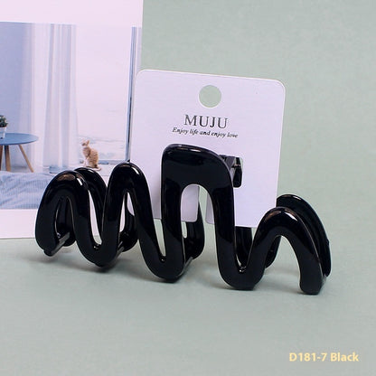 Black Back Shape Mosquito Coil TT Comb Hair St for styling, a must-have among luxury hair accessories