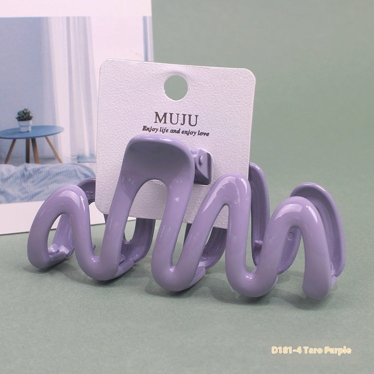 Purple Back Shape Mosquito Coil TT Comb Hair St for luxury hair accessories collection