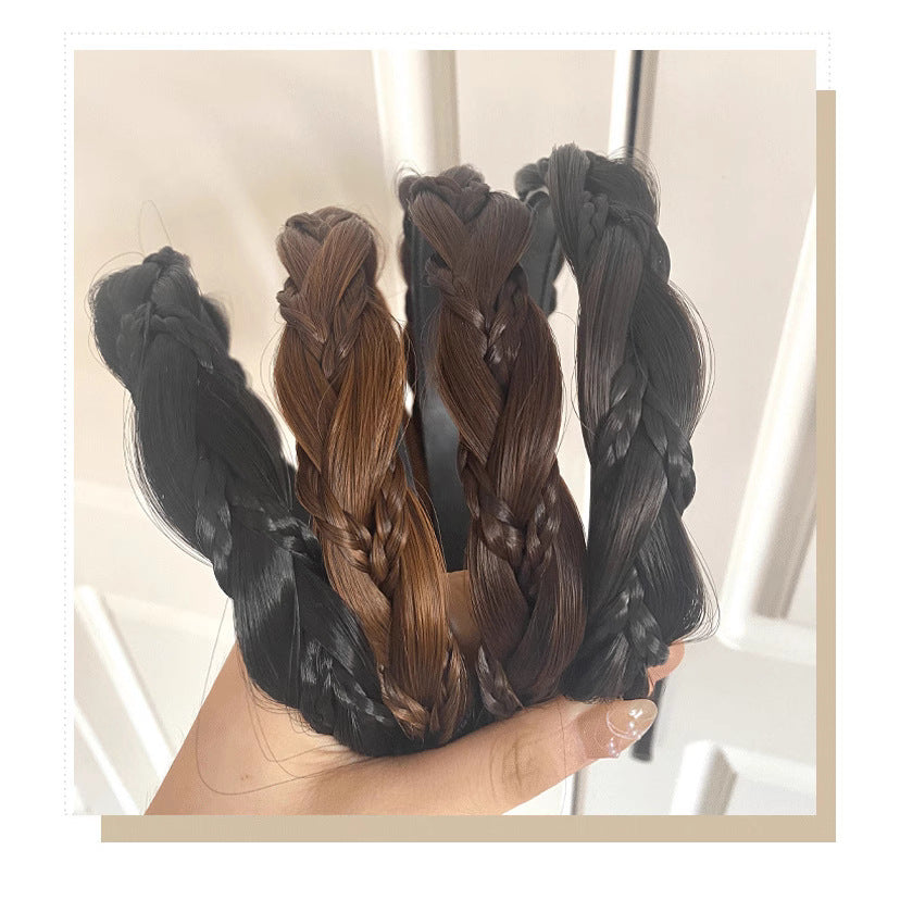 Premium plaited headband women available in various colors for stylish hair accessories