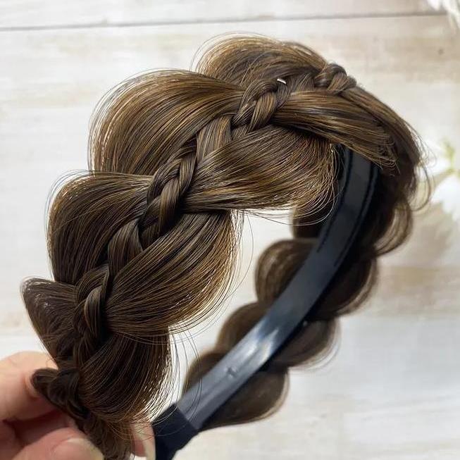 Premium plaited headband women with a stylish braid design for everyday wear