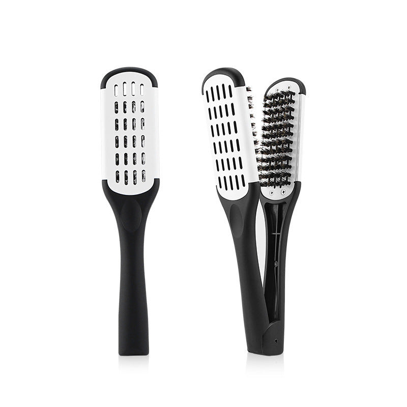 Professional hairdressing clamp comb designed for easy straightening and styling of hair