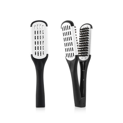 Professional hairdressing clamp comb designed for easy straightening and styling of hair