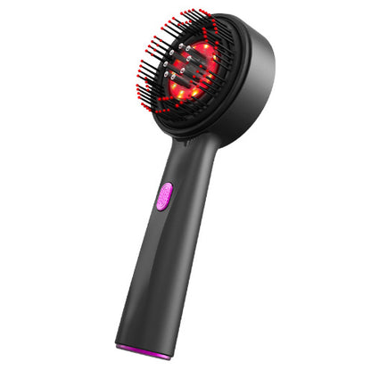 Electric Massage Comb with red light therapy scalp comb for promoting hair growth and scalp health